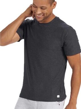 🌺Vuori Classic Crewneck T‑Shirt in Charcoal Gray🌺unisex